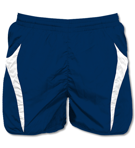 Unisex Sport-Shorts navy-weiss | L