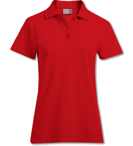 Premium Damen Poloshirt firered | 2XL