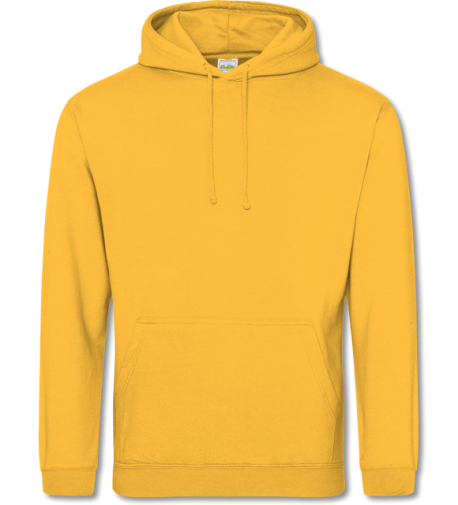 College Hoodie  gold | S
