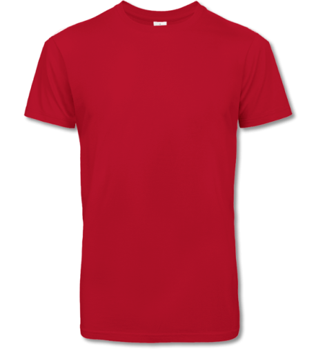 Herren T-Shirt #E190 rot | XS