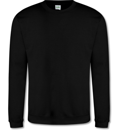 Basic Sweater bis 5XL jet black | 5XL