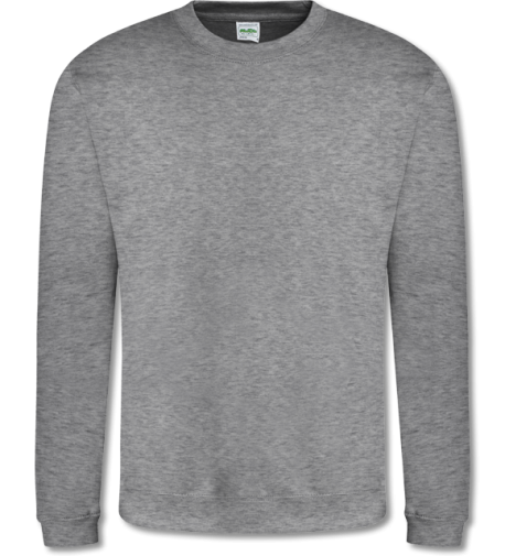Basic Kinder Sweater heather grey | 1-2 Jahre