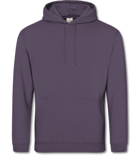 College Hoodie  wild mulberry | S