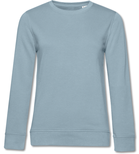 Bio Damen Sweater Inspire blue fog | L