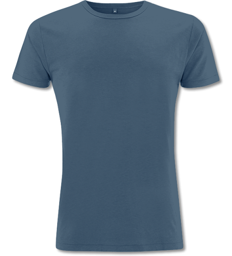 Herren Bambus T-Shirt denim blue | XL