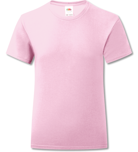 Mädchen T-Shirt Iconic 150 light pink | 140
