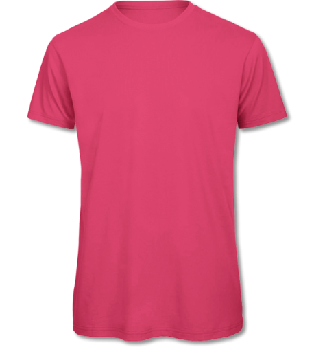 Bio Herren T-Shirt Inspire fuchsia | 2XL