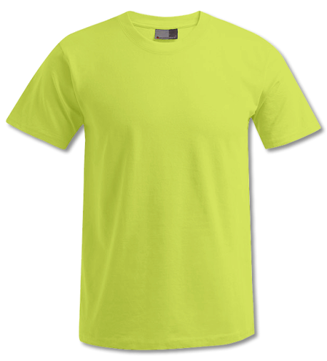 Premium Herren T-Shirt wild lime | L