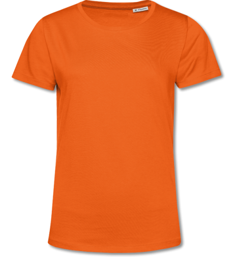 Bio Damen T-Shirt #Inspire E150 pure orange | L