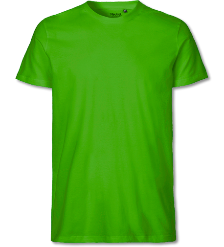 Bio Herren Fit T-Shirt lime | 2XL