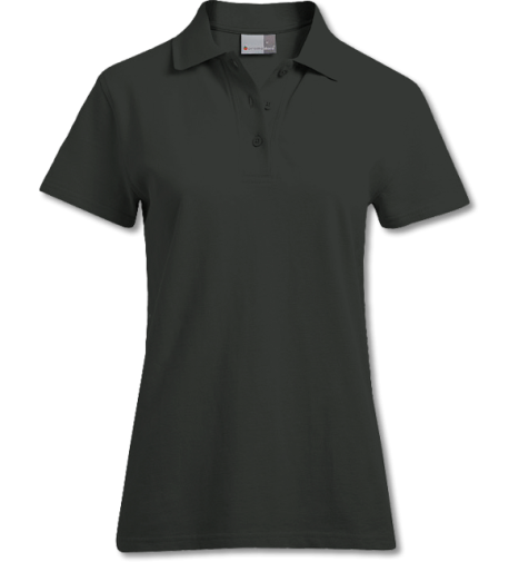 Premium Damen Poloshirt graphite | XS