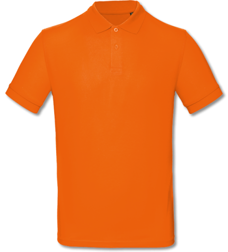 Bio Herren Polo Inspire orange | XL