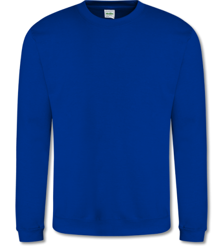 Basic Kinder Sweater royal blue | 1-2 Jahre