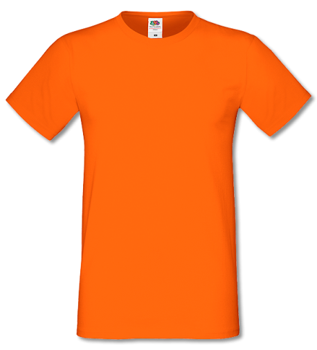 Basic Herren Original T-Shirt orange | 2XL