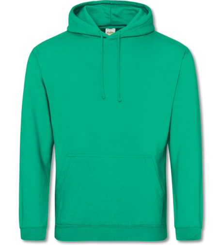 College Hoodie  spring green | XS
