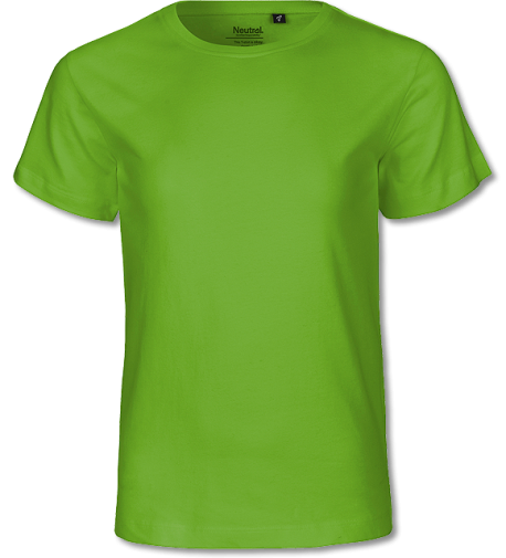Bio Kinder T-Shirt lime | 152-158