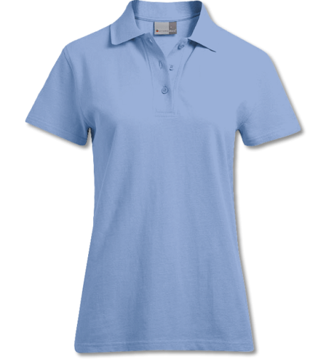 Premium Damen Poloshirt alaskan blue | M
