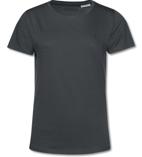 Bio Damen T-Shirt #Inspire E150 asphalt | S