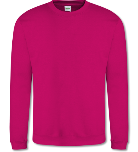 Basic Kinder Sweater hot pink | 1-2 Jahre