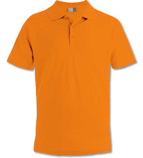 Premium Herren Poloshirt orange | M