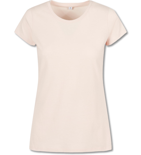 Basic Damen T-Shirt pink | XS