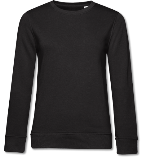 Bio Damen Sweater Inspire black pure | XS
