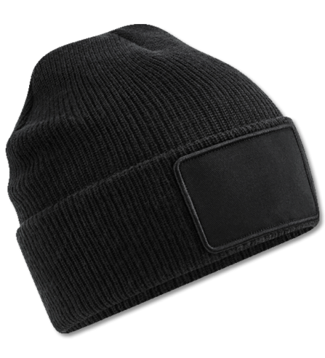 Removable Patch Beanie 