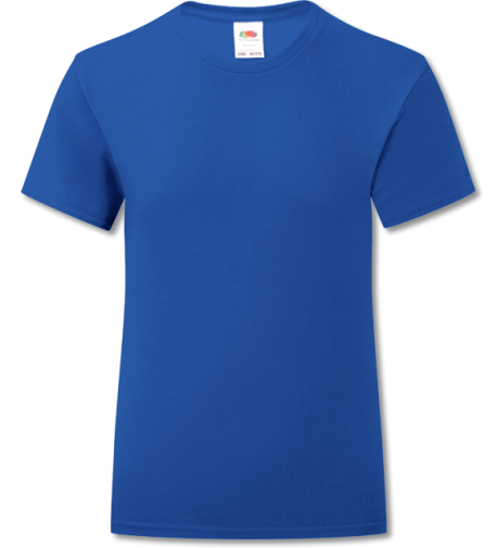 Mädchen T-Shirt Iconic 150 royal blue | 152