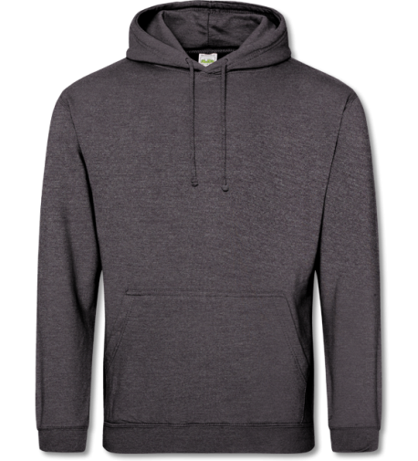 College Hoodie  charcoal (heather) | S