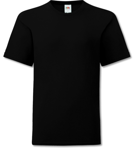 Kinder T-Shirt Iconic 150 black | 104
