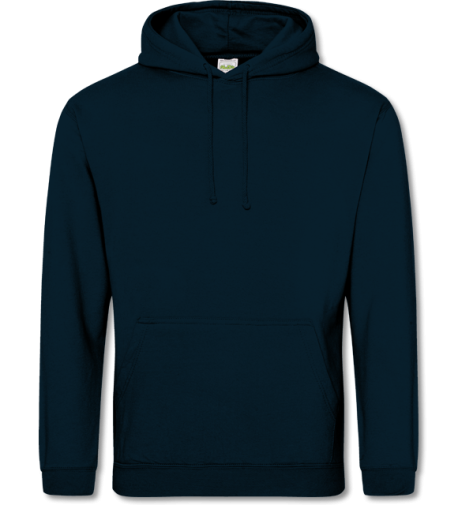 College Hoodie  new french navy | S