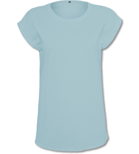 Damen Extended Shoulder T-Shirt 