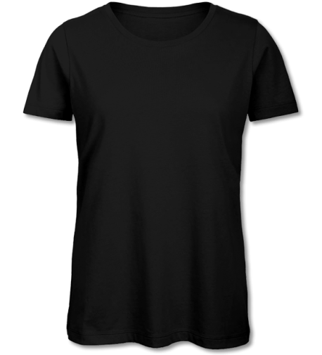 Bio Damen T-Shirt Inspire schwarz | XS