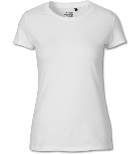 Bio Damen Fit T-Shirt white | M