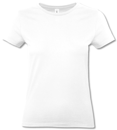 Damen T-Shirt #E190 weiss | S
