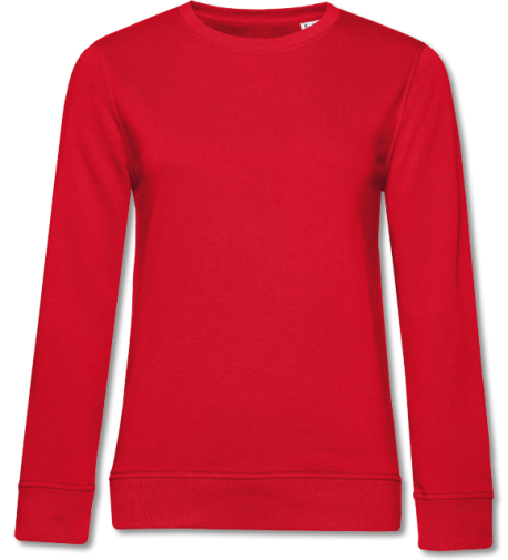 Bio Damen Sweater Inspire red | XS