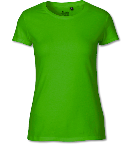 Bio Damen Fit T-Shirt lime | XS