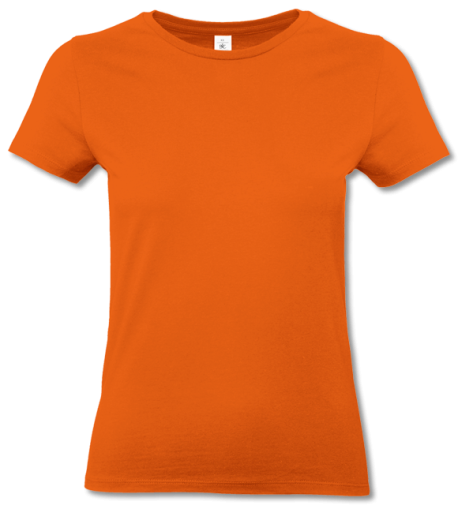 Damen T-Shirt #E190 orange | M