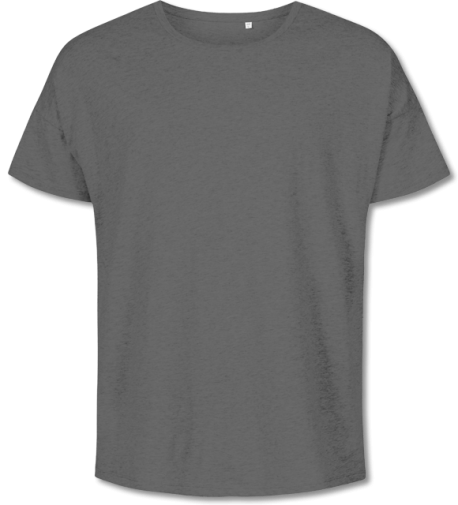 Herren Oversized T-Shirt steel gray | 3XL