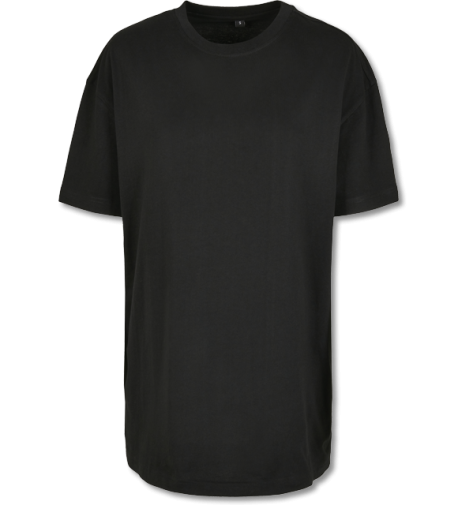 Damen Oversized Boyfriend T-Shirt black | 2XL