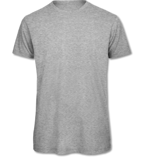 Bio Herren T-Shirt Inspire sport grey | 2XL