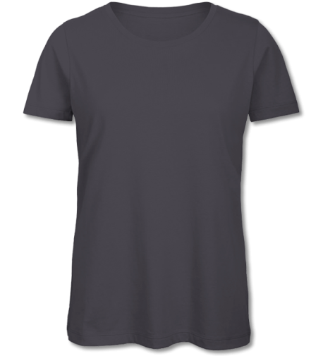 Bio Damen T-Shirt Inspire dark grey | XL