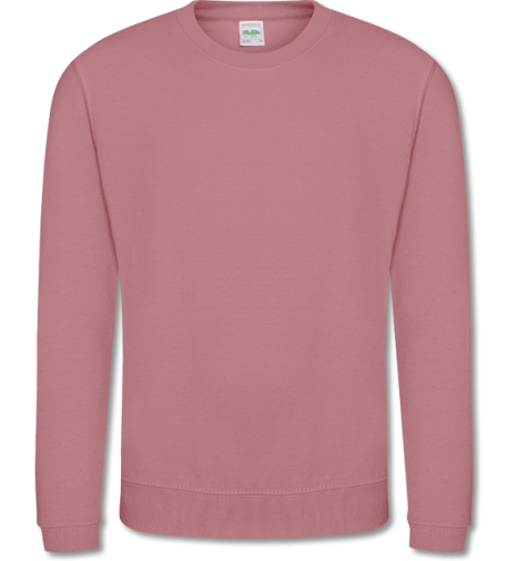 Basic Kinder Sweater dusty pink | 1-2 Jahre