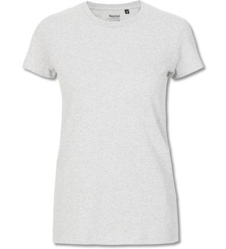 Bio Damen Fit T-Shirt ash grey | 2XL