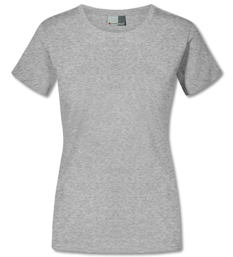 Premium Damen T-Shirt sportsgrey | M